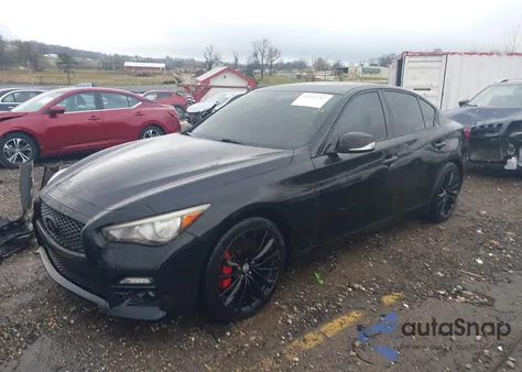2014 Infiniti Q50 Sport from USA, damaged, VIN JN1BV7AP6EM685039